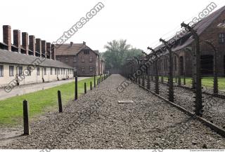 Auschwitz concentration camp background 0001